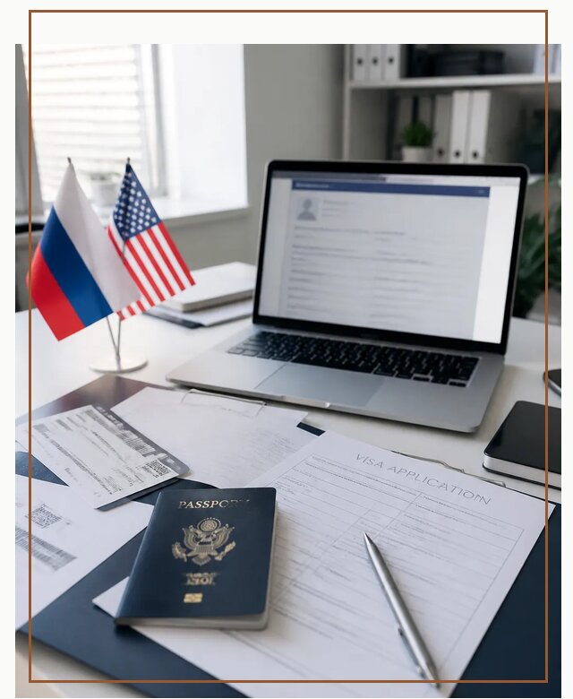 Оформление визы в США для туристов и бизнеса в Смоленске