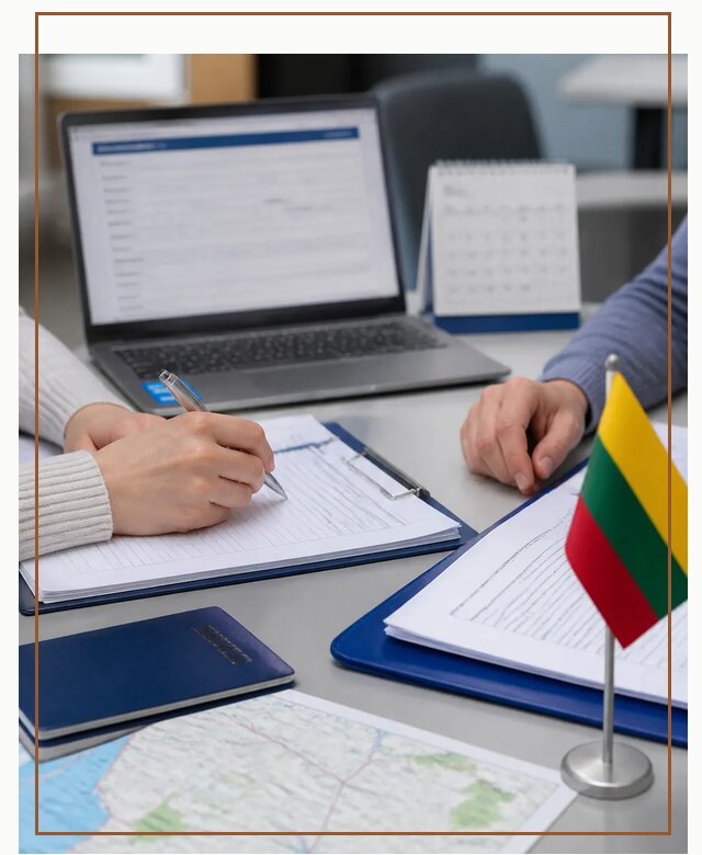 Профессиональное оформление визы в Литву для поездки в Смоленске