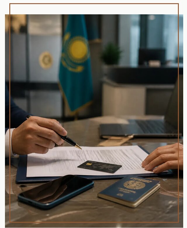 Открытие счета и банковской карты в Казахстане в Смоленске